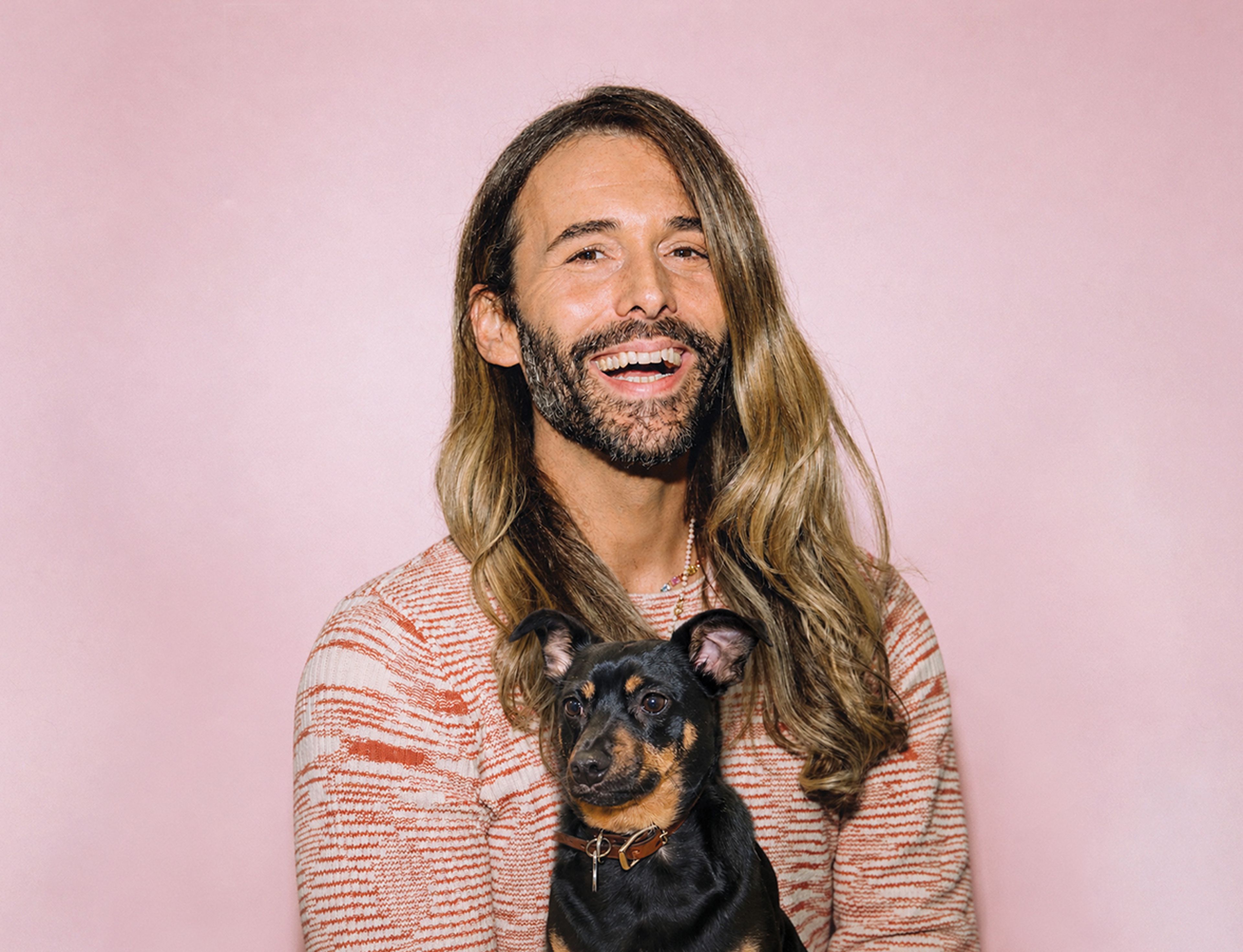 JVN and his dog