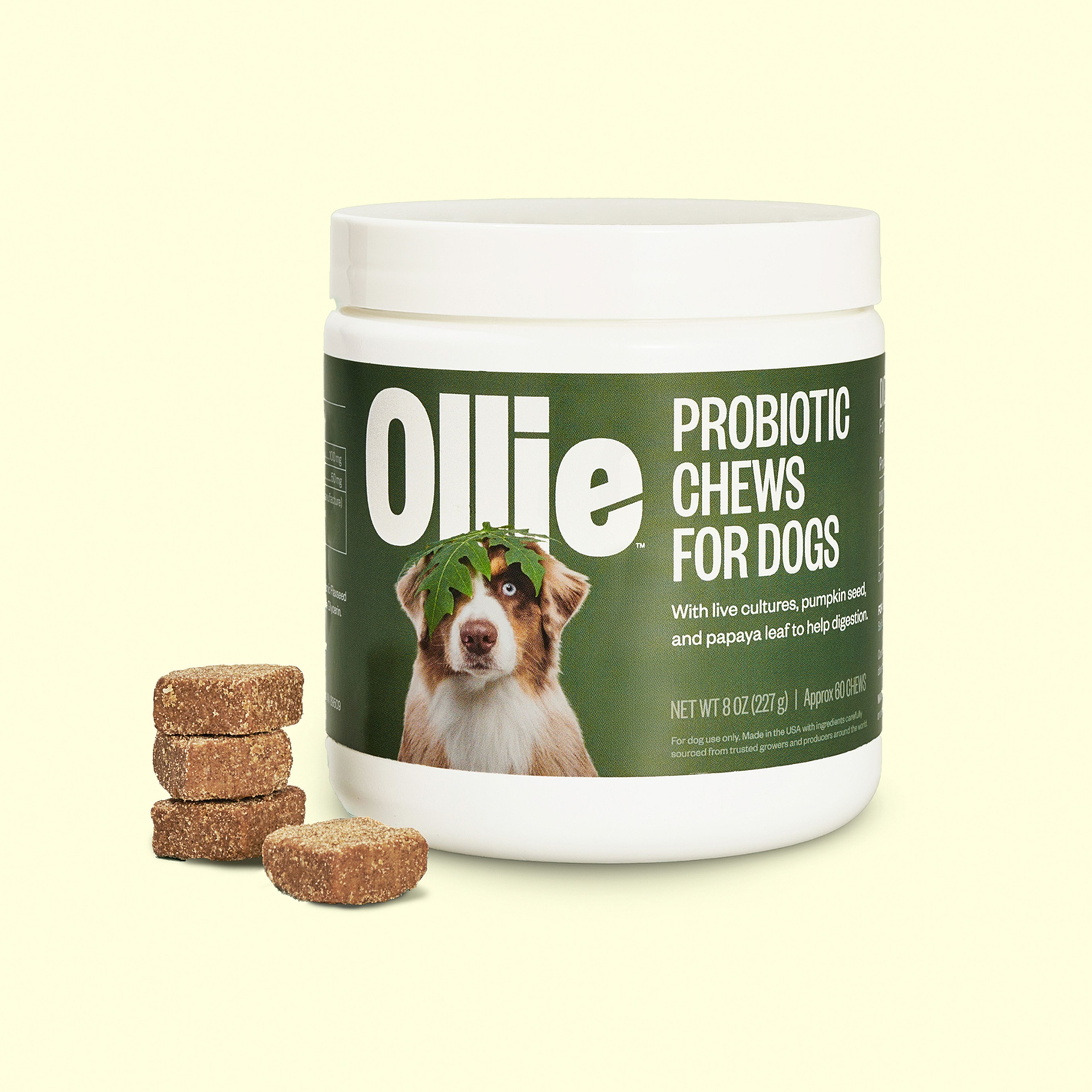 Ollie Supplements, Probiotic Chews