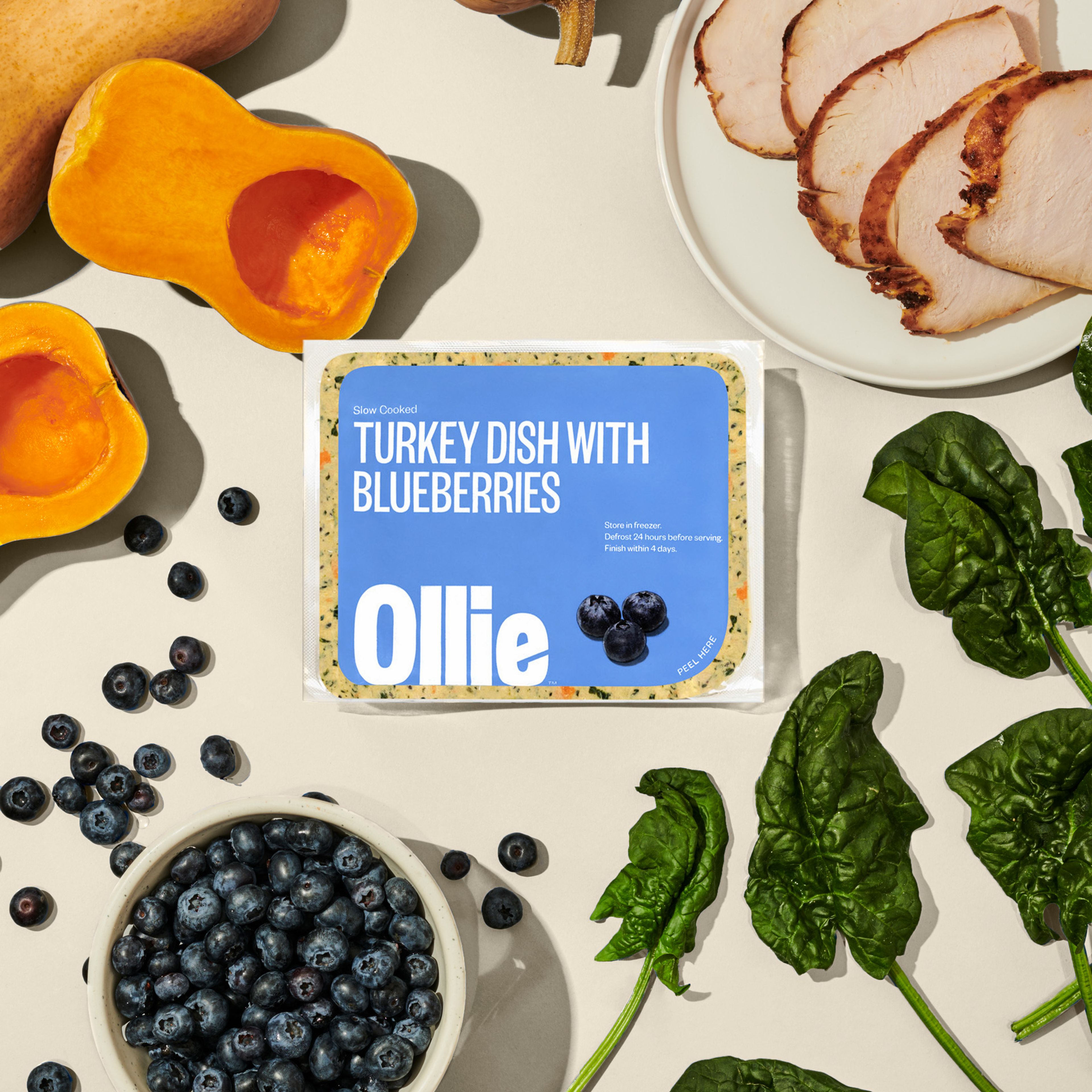 Ollie's healthy turkey fare dog sale food