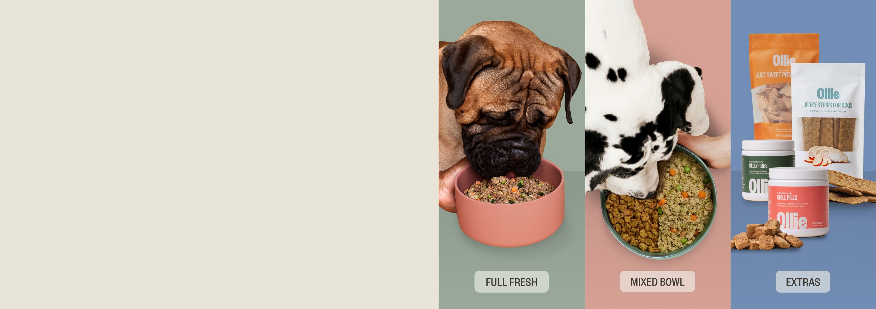 Sign up and get a personalized meal plan for your pup!