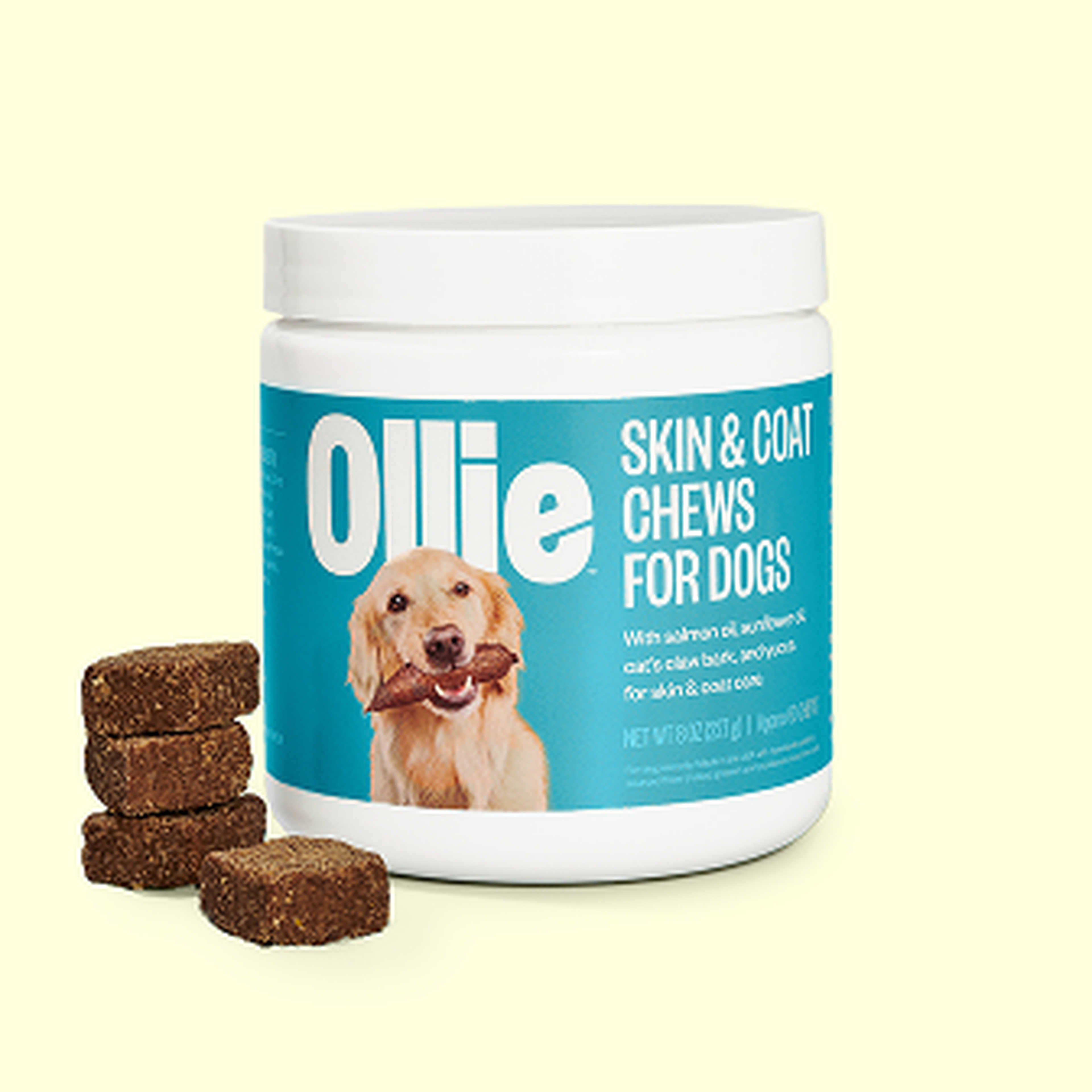 Ollie Supplements, Skin & Coat Chews