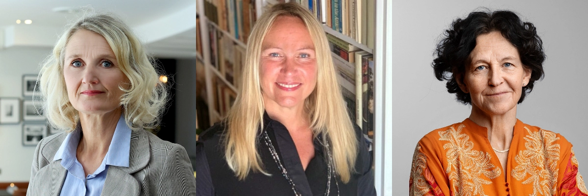 Suzanne Sandler, Francesca O´Brien och Agneta Franksson