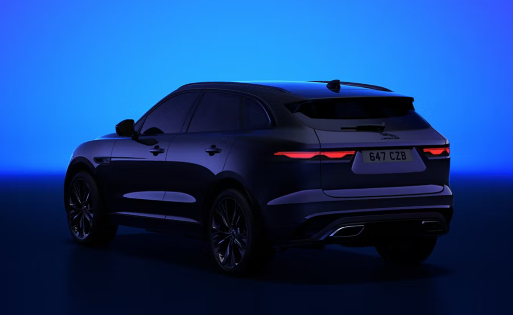 Rear side F-PACE