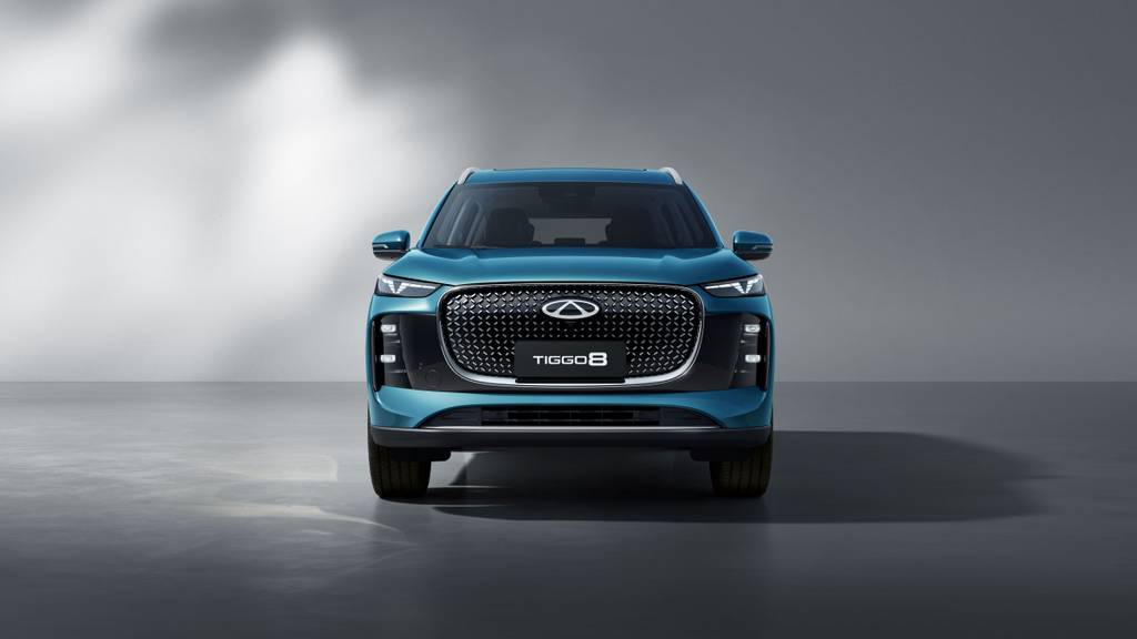 TIGGO 8 Reef Blue front end