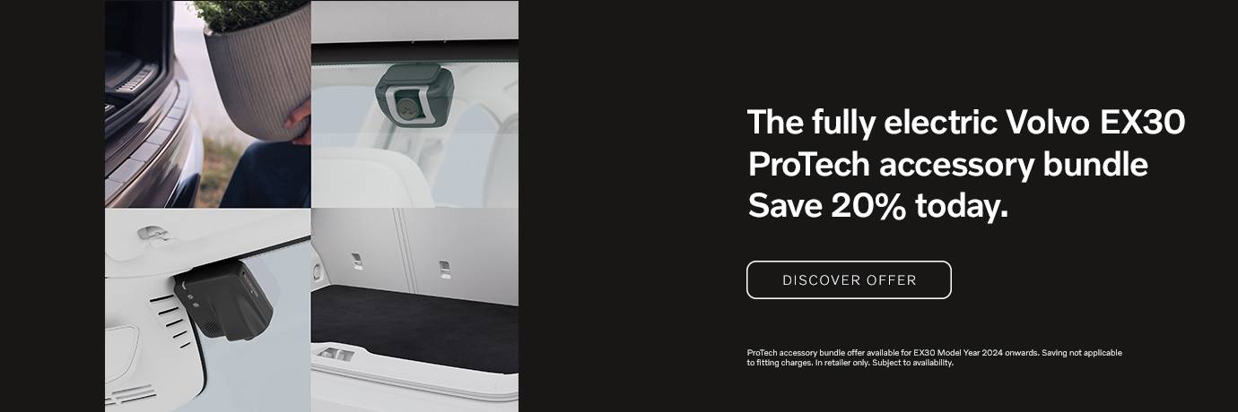 Volvo Accessories Offers Q2 2026 EX30 Protech 1380x460