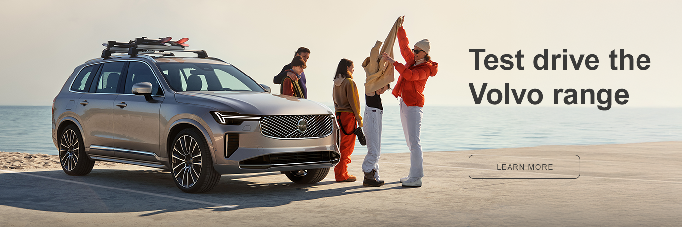 Volvo Test Drive Banner 2025