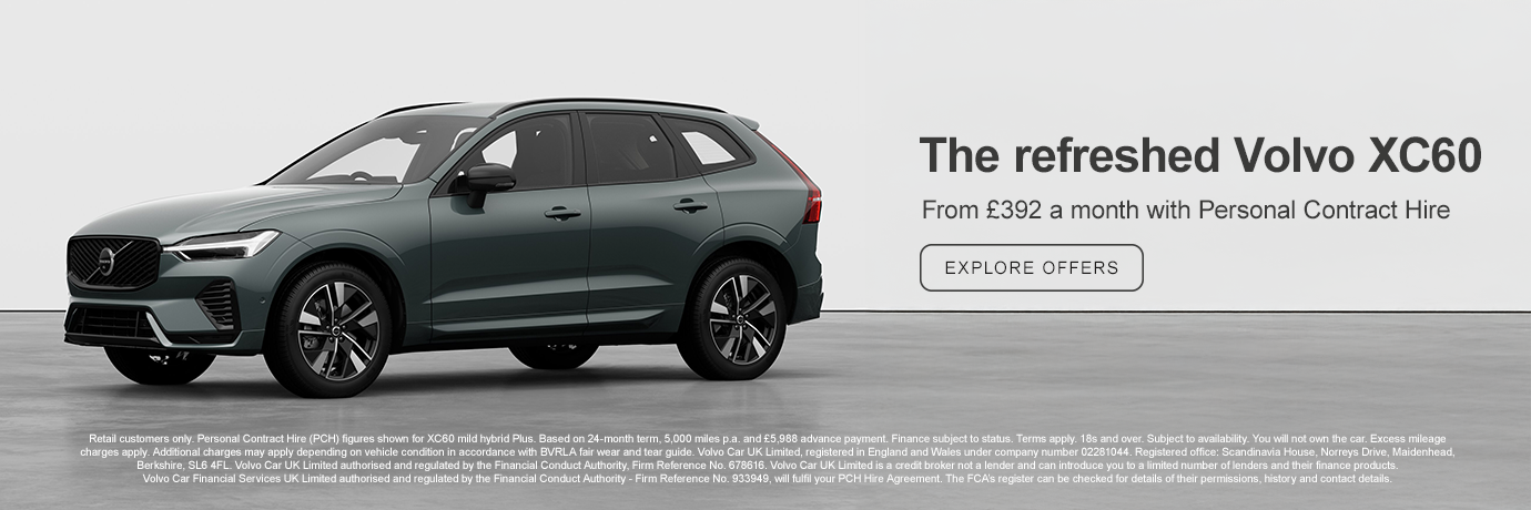 Volvo XC60 Lease Q3 2025 Website banner 1380x460