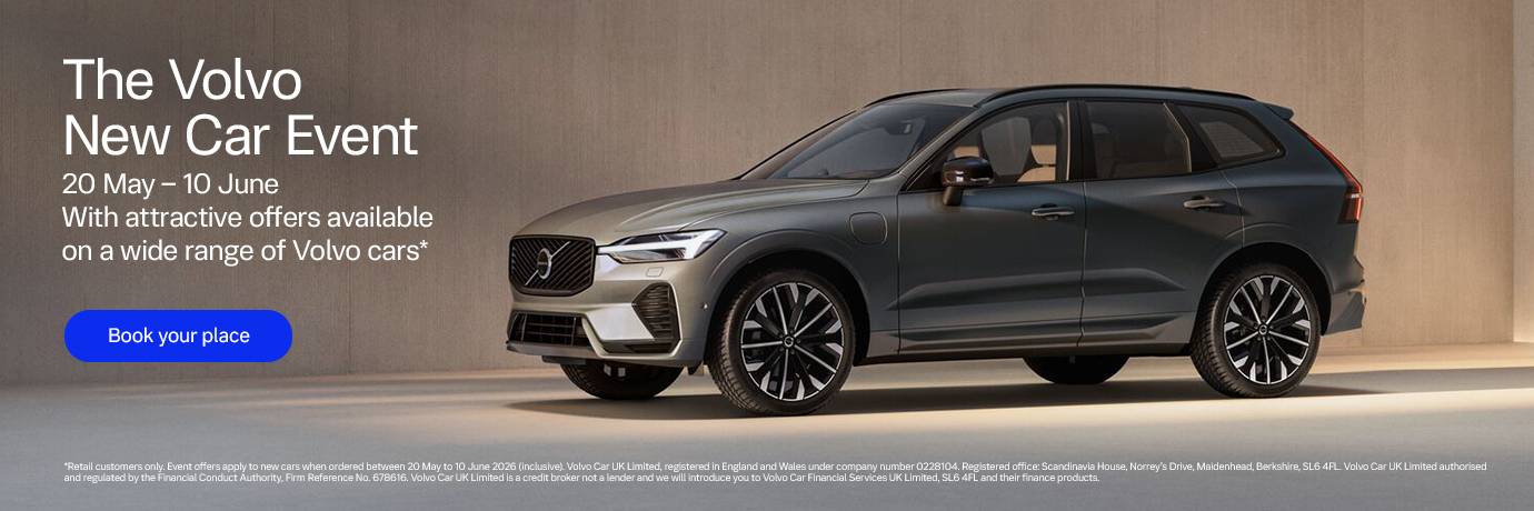 Volvo May New Car Event website banner 1380x460
