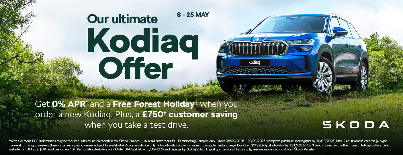 Kodiaq Offer until 25th May