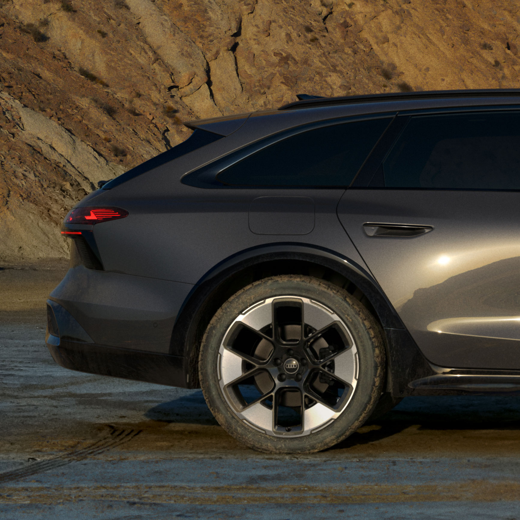 Audi A6 allroad Trim 1 The wheel of and Audi A6 allroad
