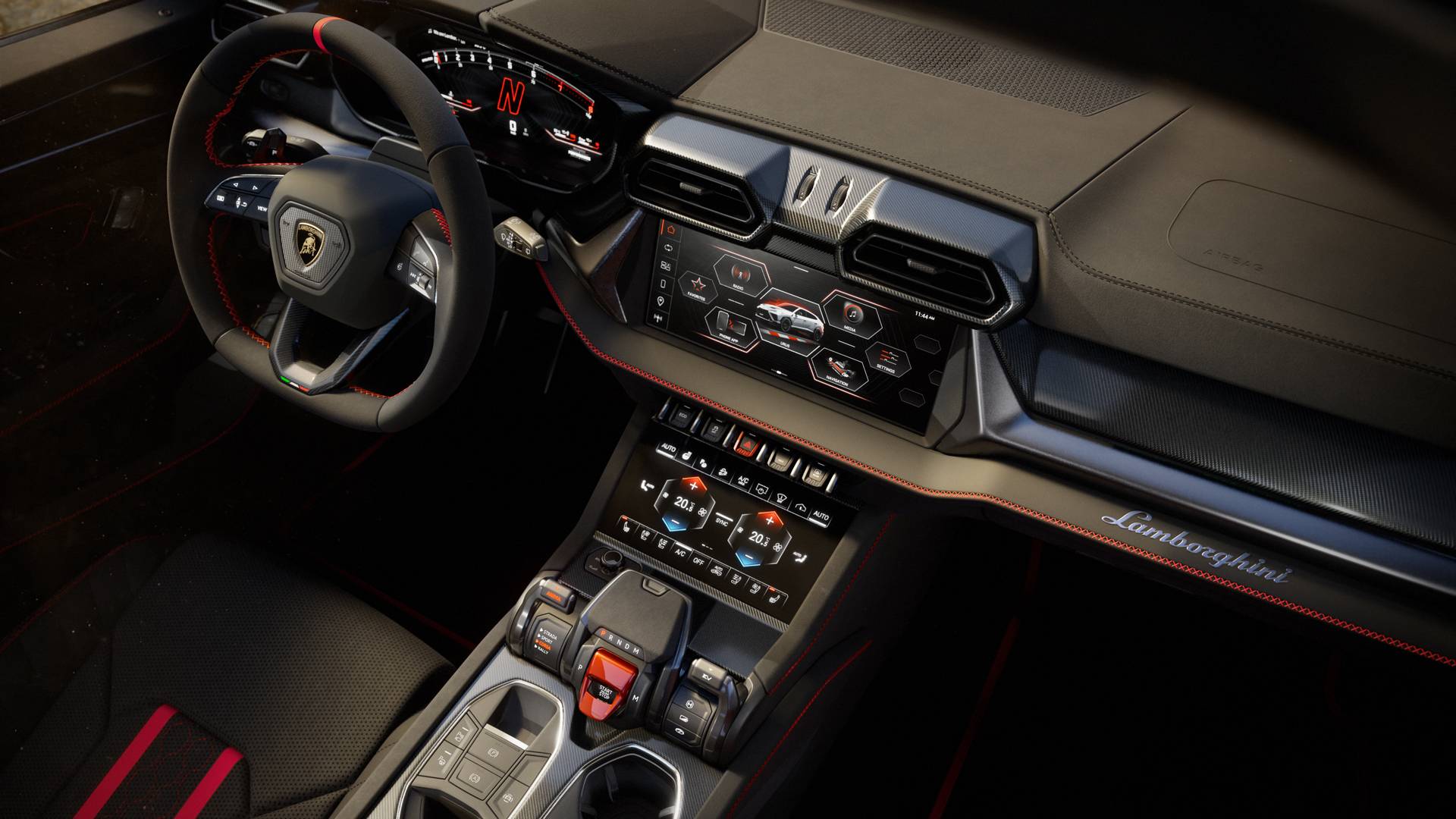Urus Performante SE interior