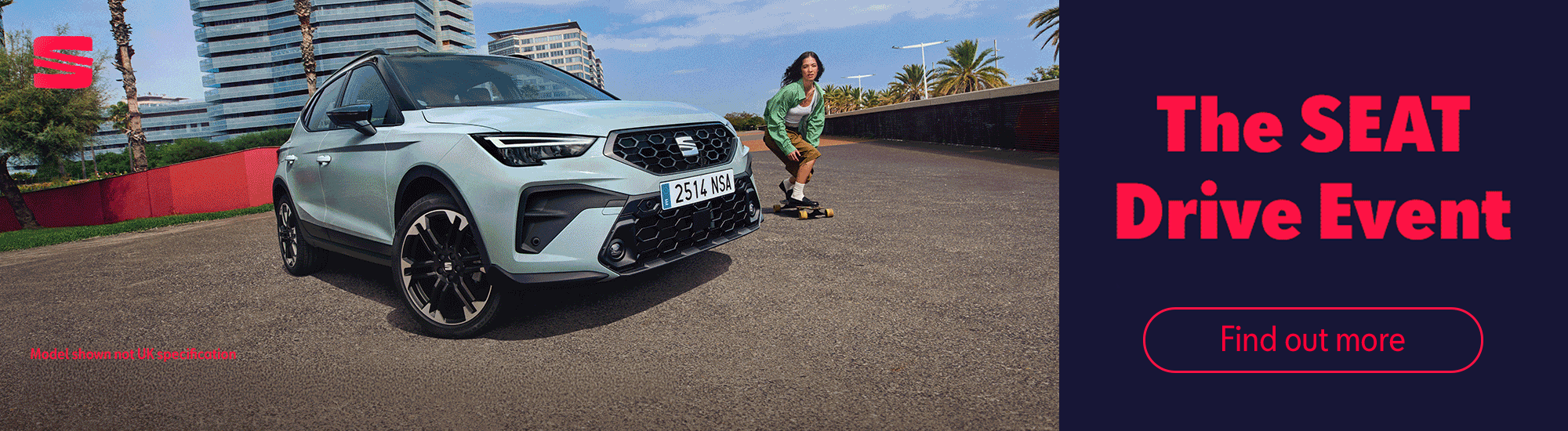 SEAT-Drive-Event promotional image.