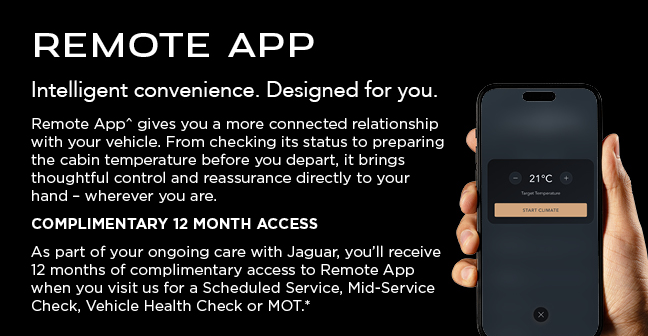 JAG remote APP snipped JAG remote APP snipped