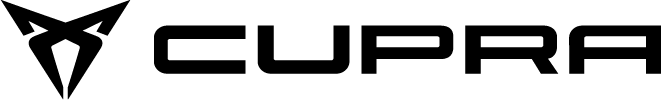 CUPRA Logo in black followed by the word CUPRA