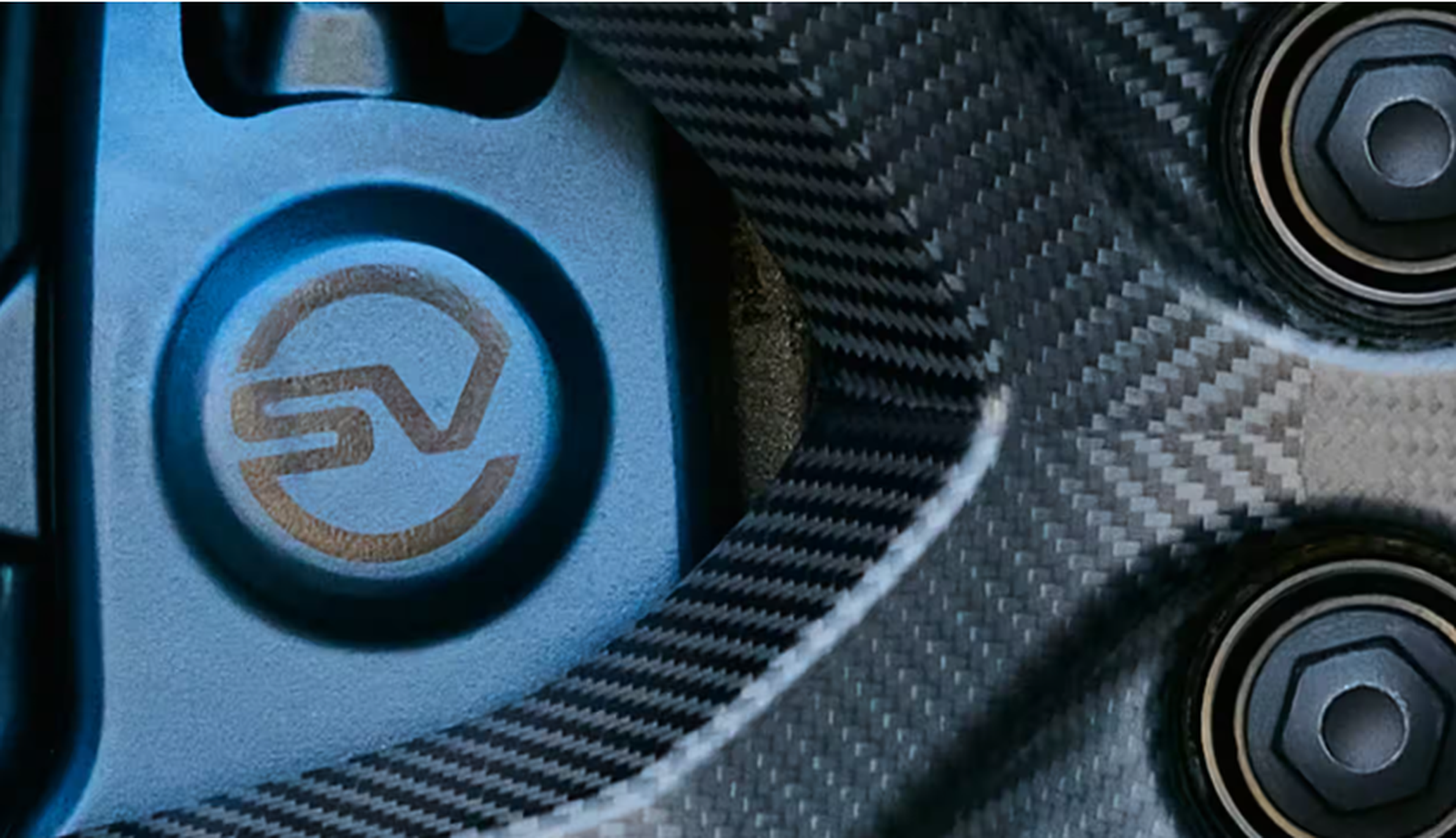 Close up of SV brake caliper