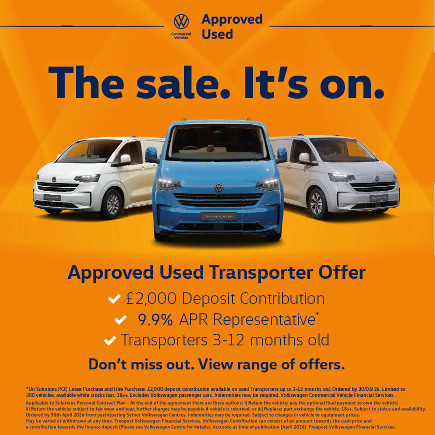 VWCV Transporter Approved Used Offer Asset updated T&C's