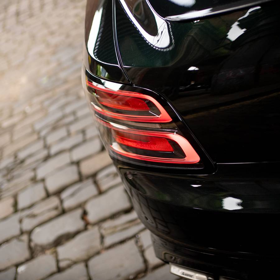 Close up of a Bentley Flying Spur S back tail light