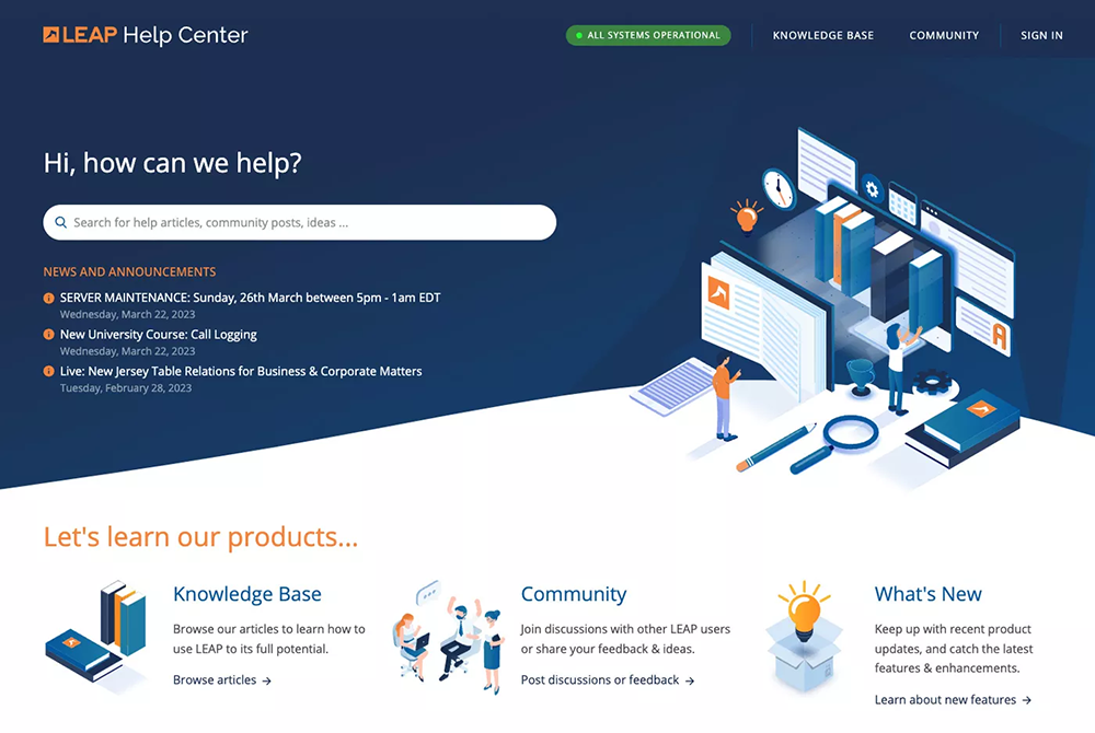 WB_LEAP Essentials Webpage_Help Center_001_US_240122