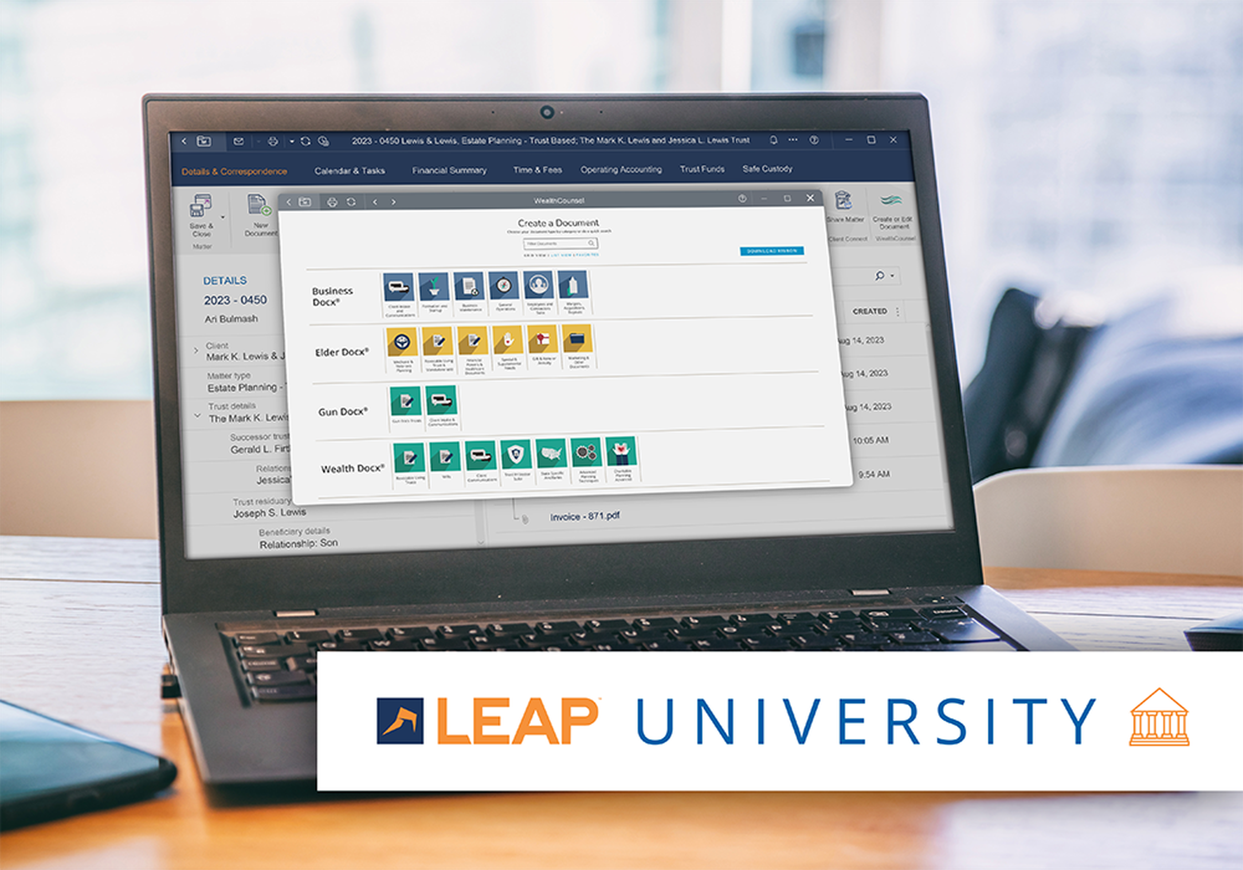 WealthCounsel LEAP University Course