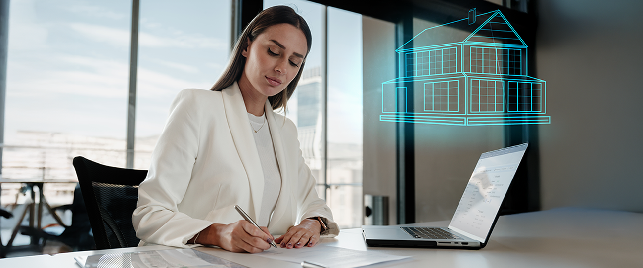 woman in office