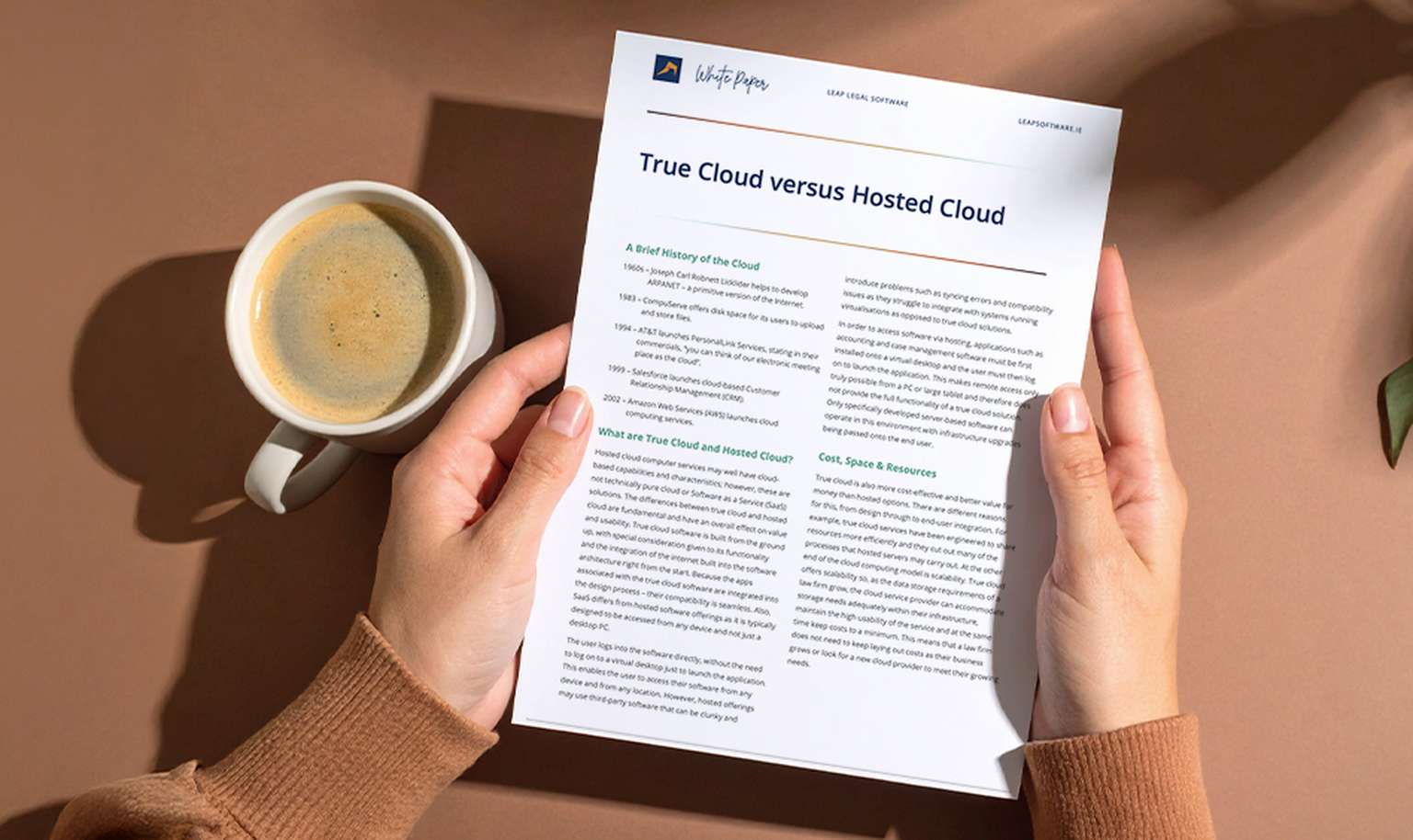 True cloud vs hosted cloud - White Paper