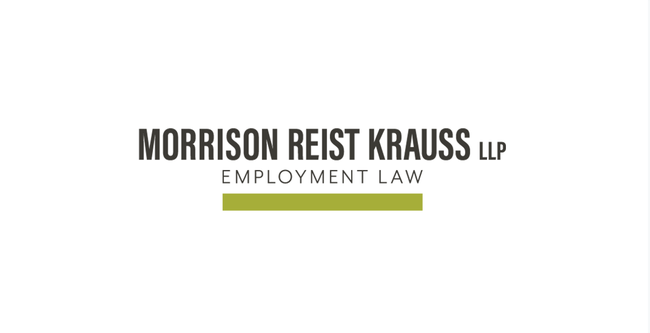morrison reist krauss llp employment law logo