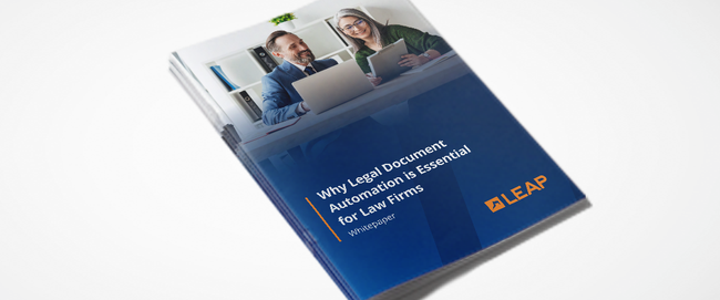 Why Legal Document Automation is Essential for Law Firms