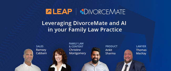 Leveraging DivorceMate and Al in your Family Law Practice
