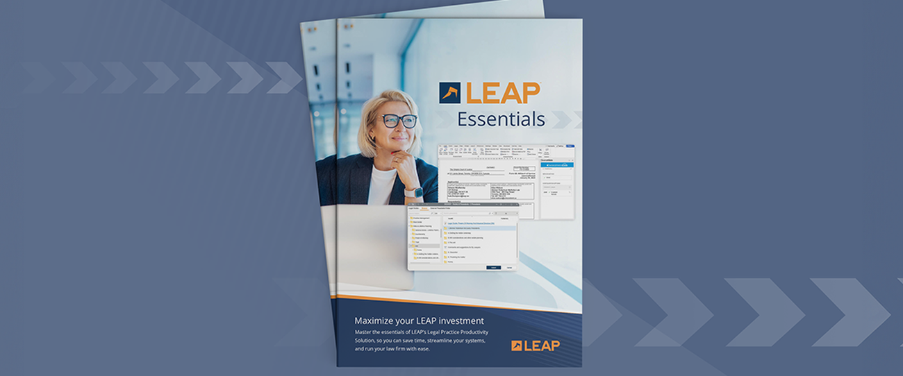 LEAP essentials brochure