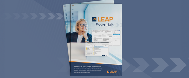 LEAP essentials brochure