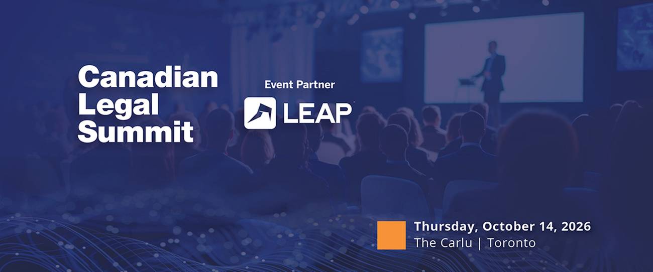 Canadian Event Partner Legal A LEAP Summit