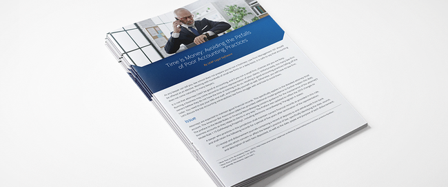 Avoiding the Pitfalls of Poor Accounting Practices