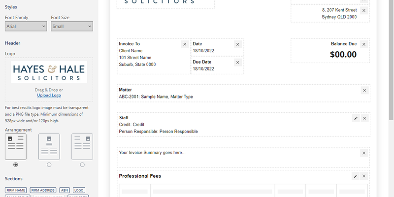 interactive invoicing