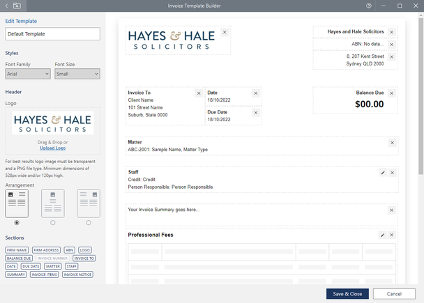 interactive invoicing