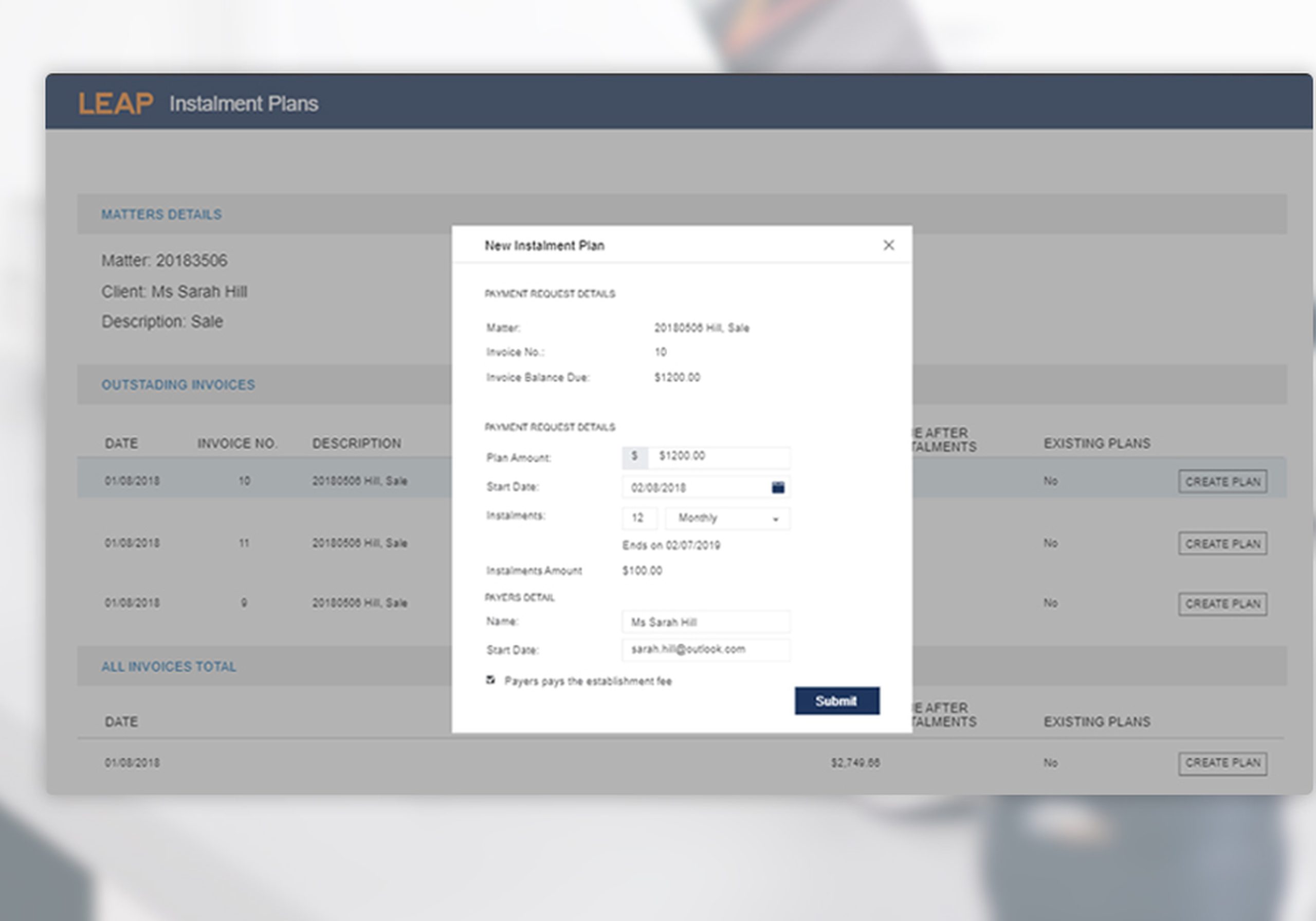 innovations instalment plan