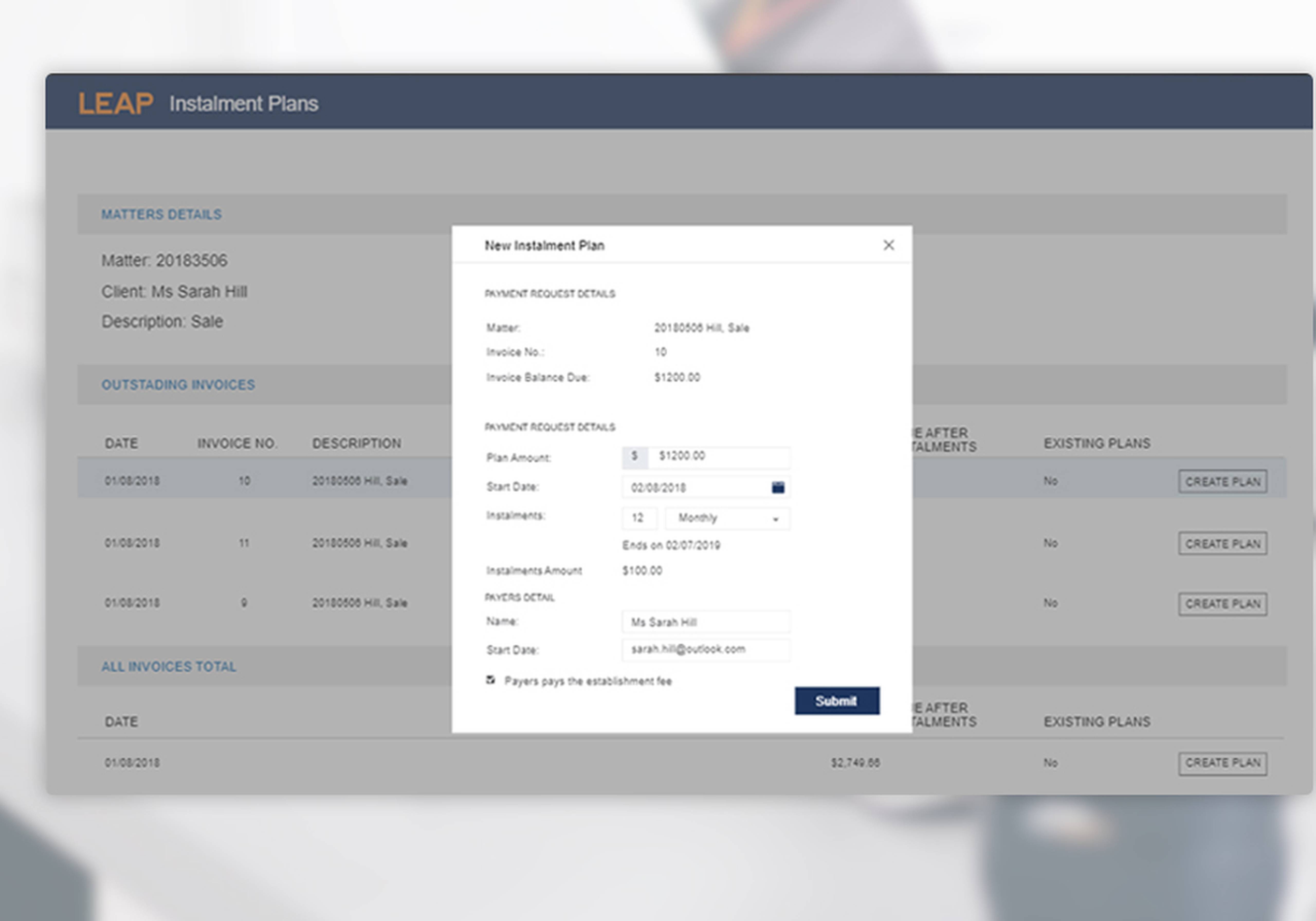 innovations instalment plan