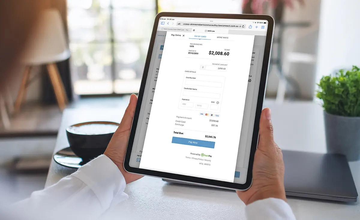 Features Interactive Invoicing Pay Online