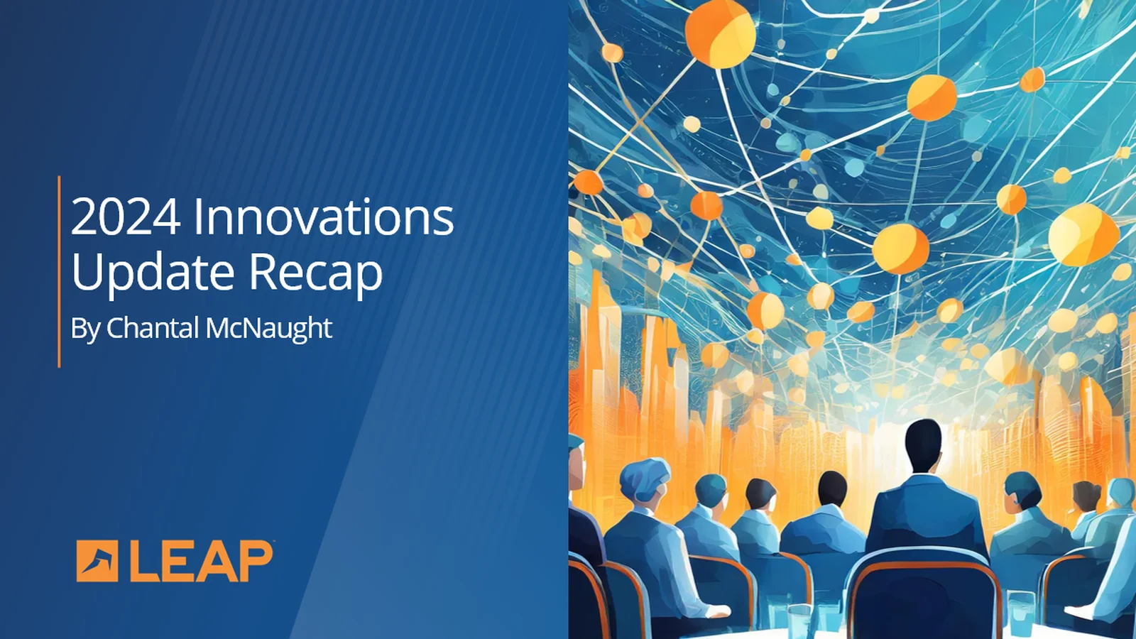 Slide show presentation slide with 2024 Innovations Update Recap text
