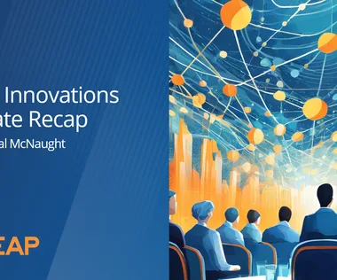 Slide show presentation slide with 2024 Innovations Update Recap text