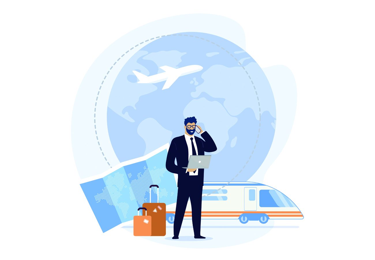 man talking on phone