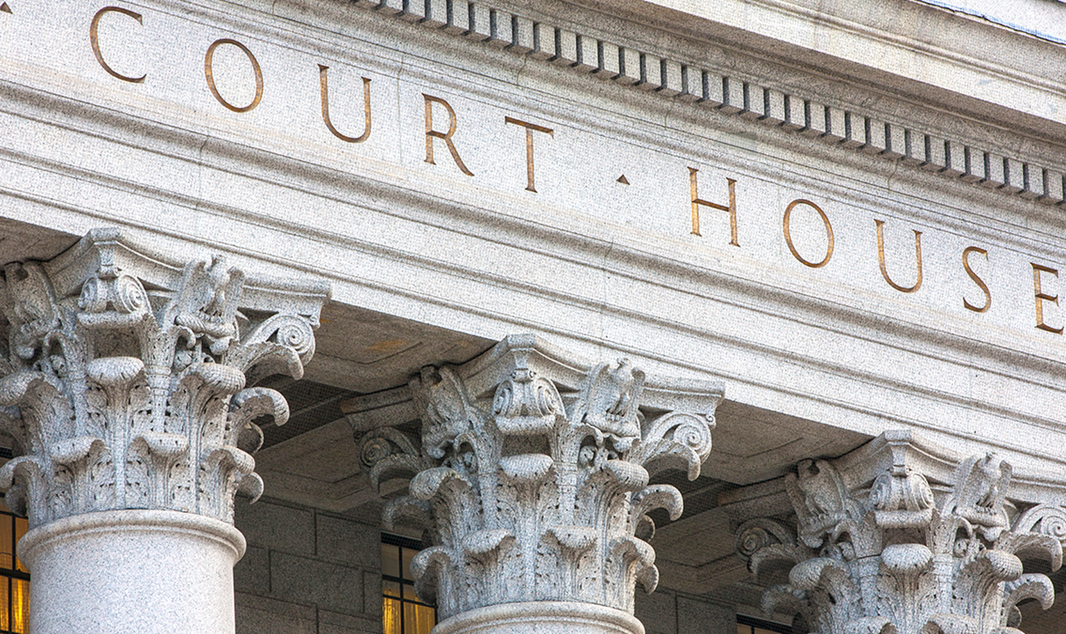 Court House stoneface entrance