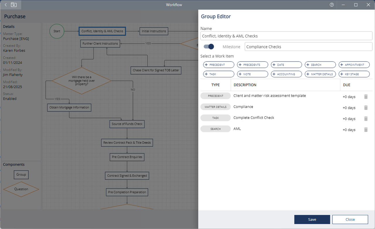 LEAP Enterprise workflow image OCT 25