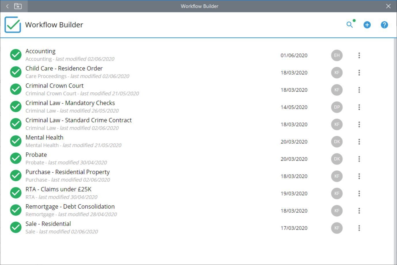 Workflow by ILAW