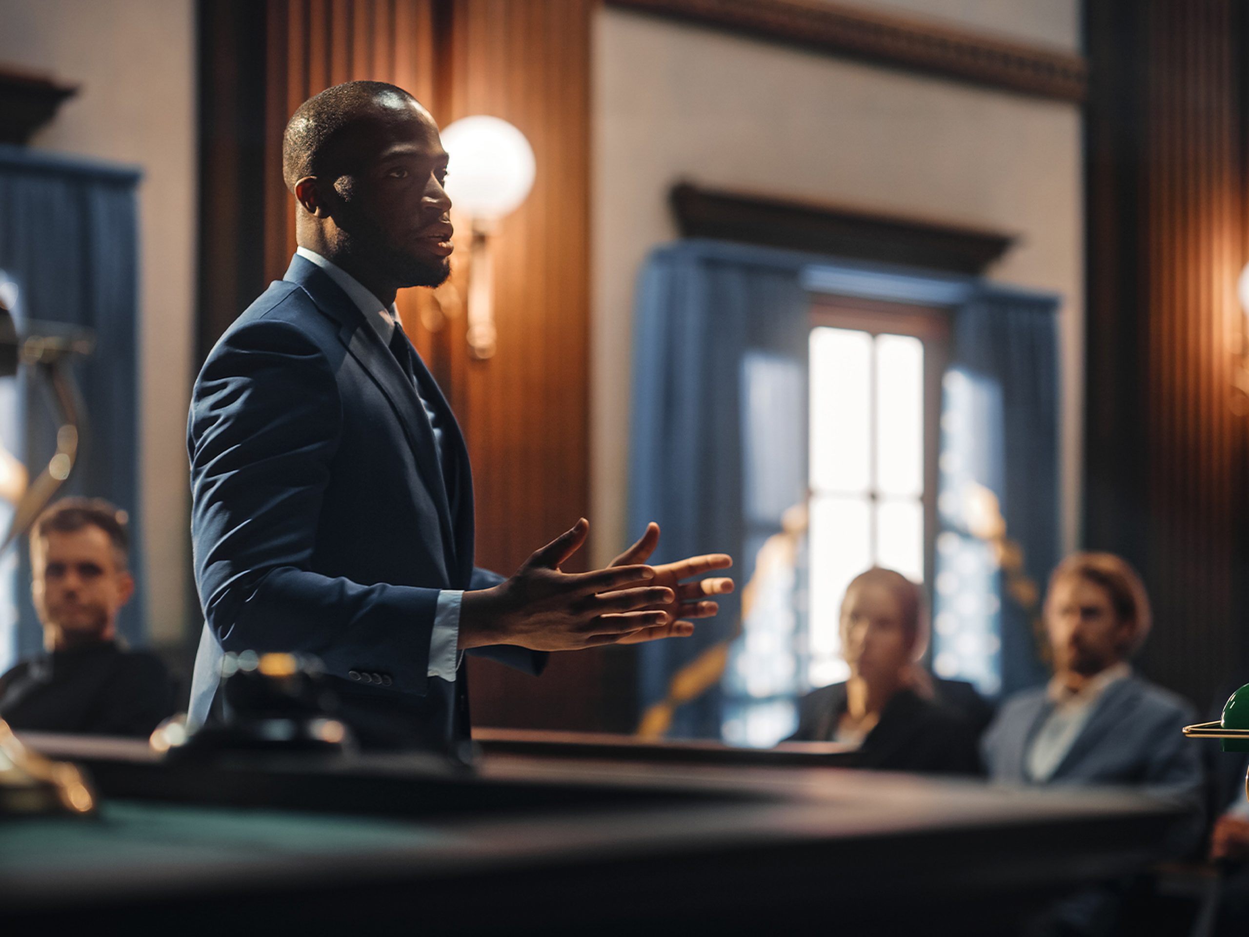 Man concerned with personal injury documentation