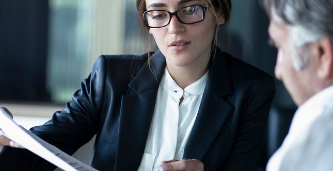 Woman Man paper probate