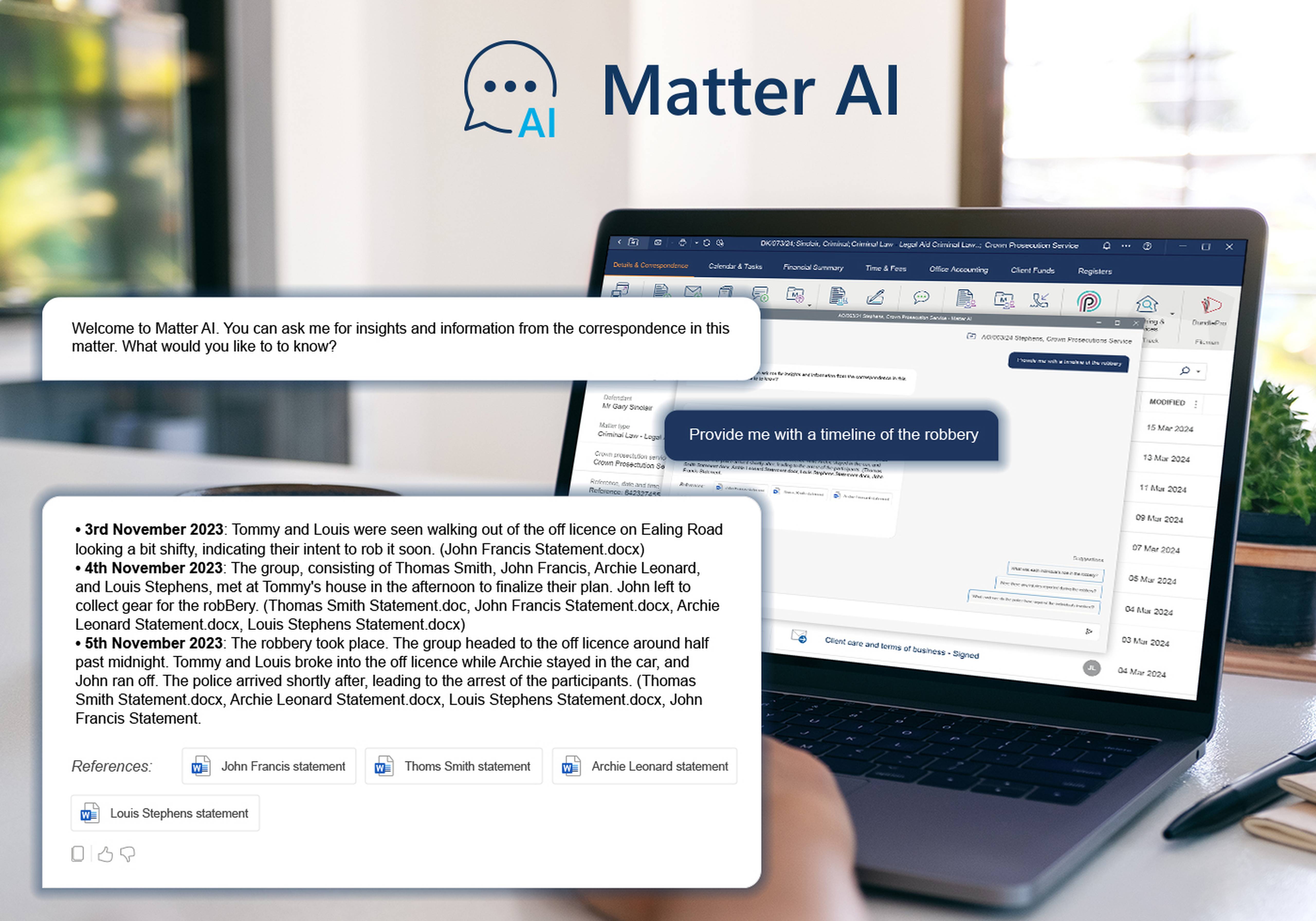 Innovation timeline - Matter AI