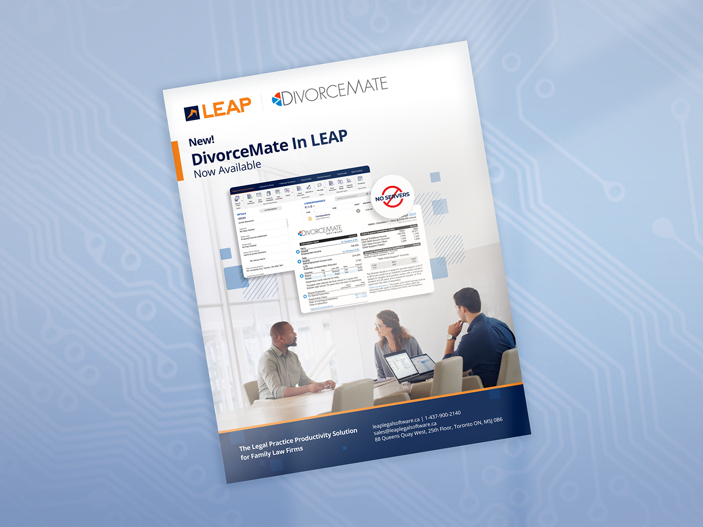 dm leap brochure cover