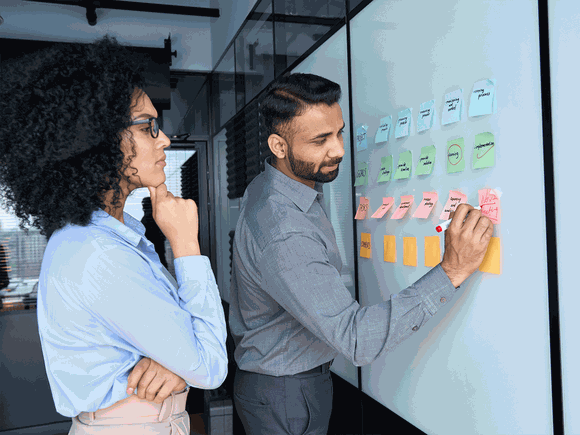 Meeting about growing a law firm