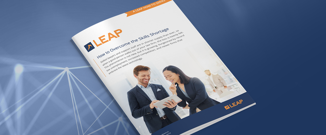 Cover Page of Skills Shortages Brochure