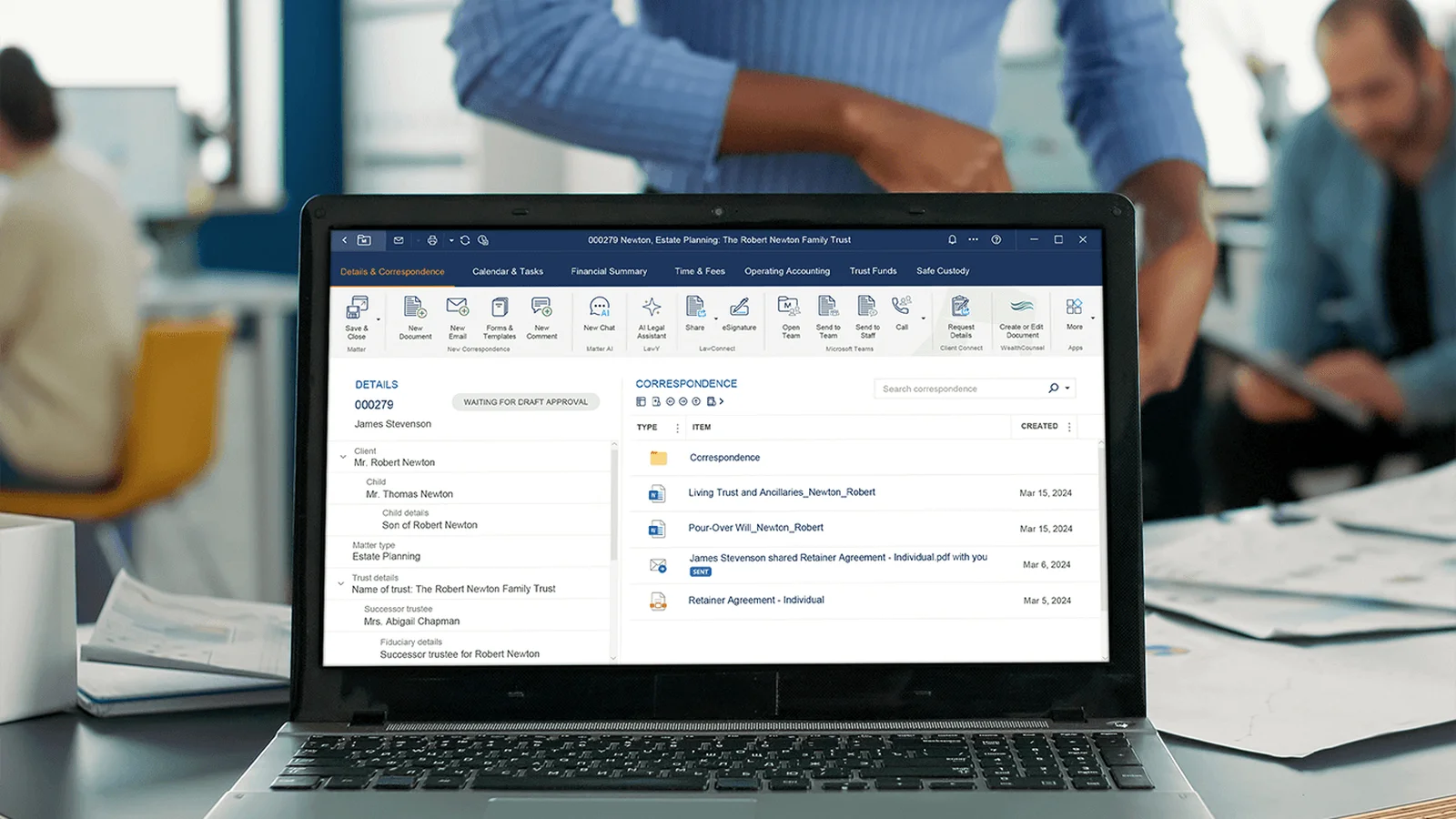 collaboration across law firm departments
